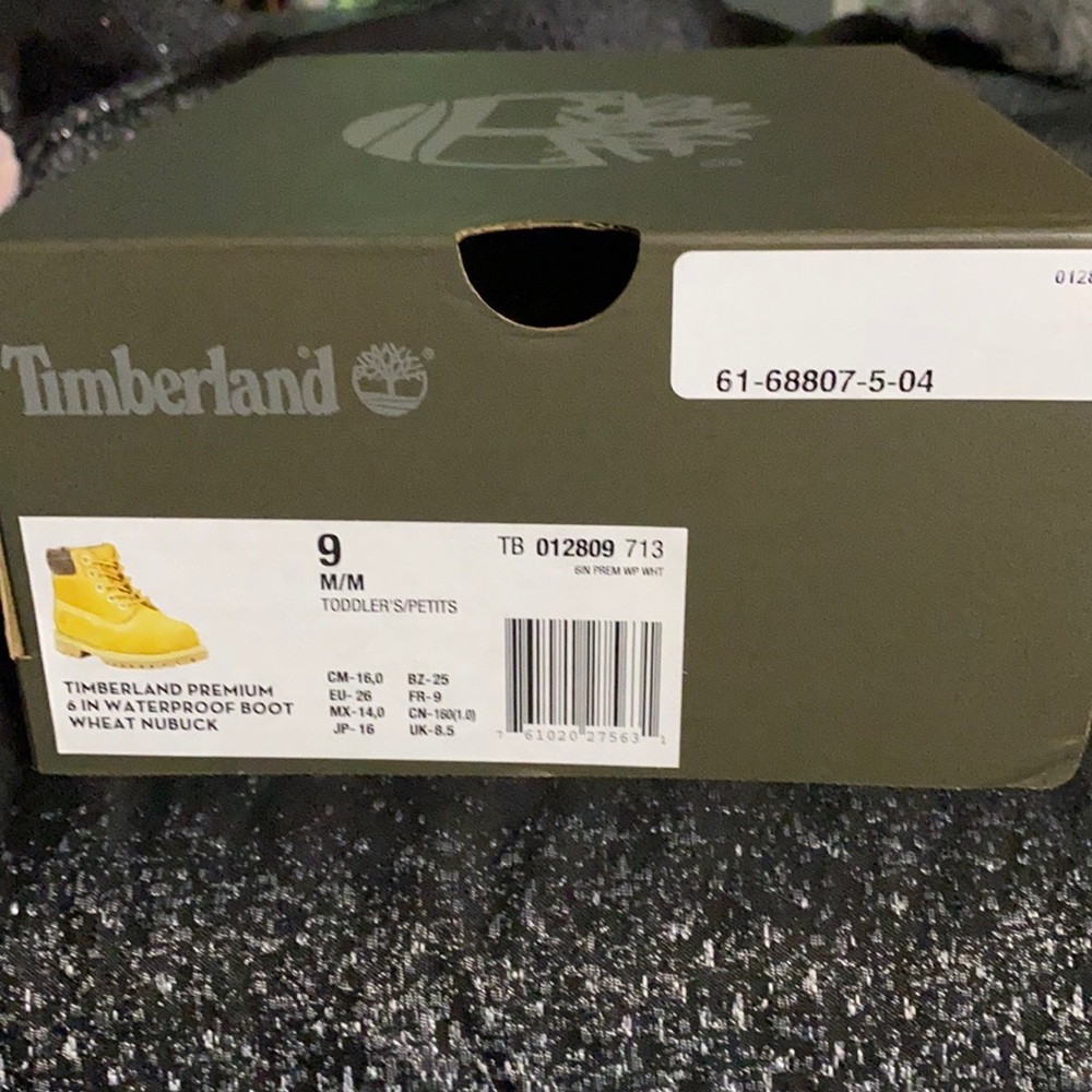 Timberland premium 6in waterproof wheat nubuck